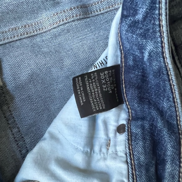 Buckle Black Women's Boot Cut Jeans in Blue - Picture 4 of 4